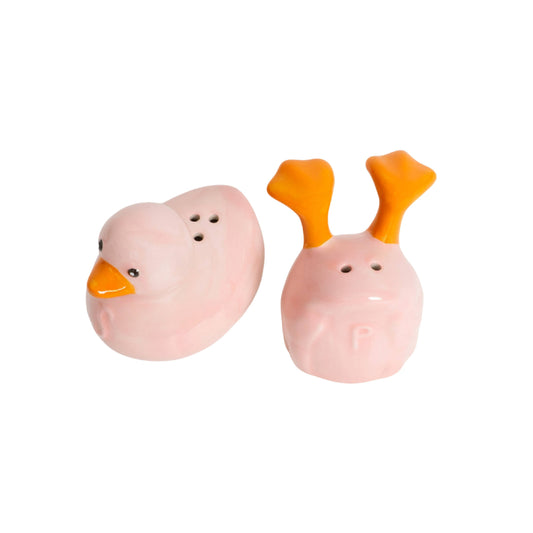 Duck Salt & Pepper Shaker By Helio Ferretti