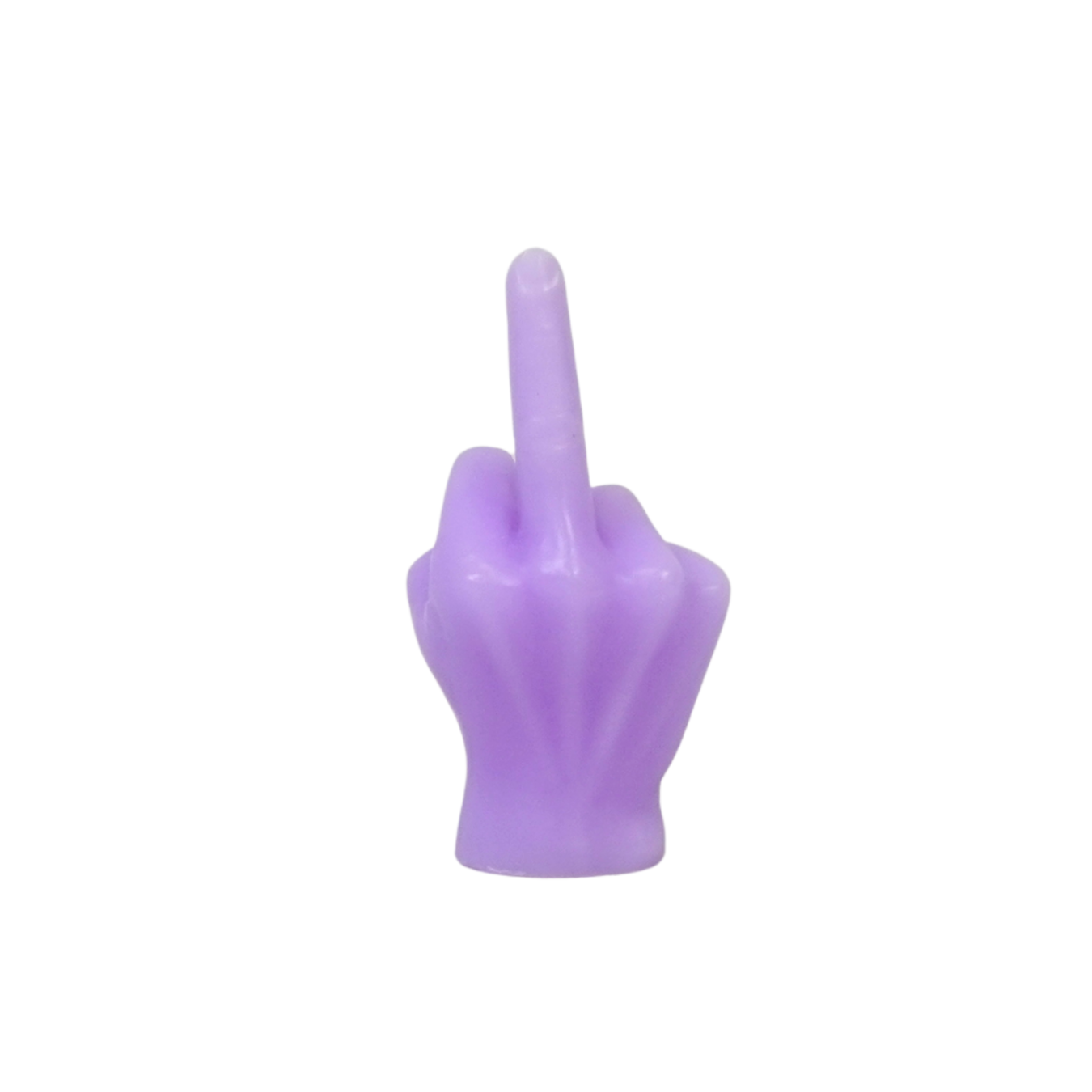 Lilac Middle Finger Candle