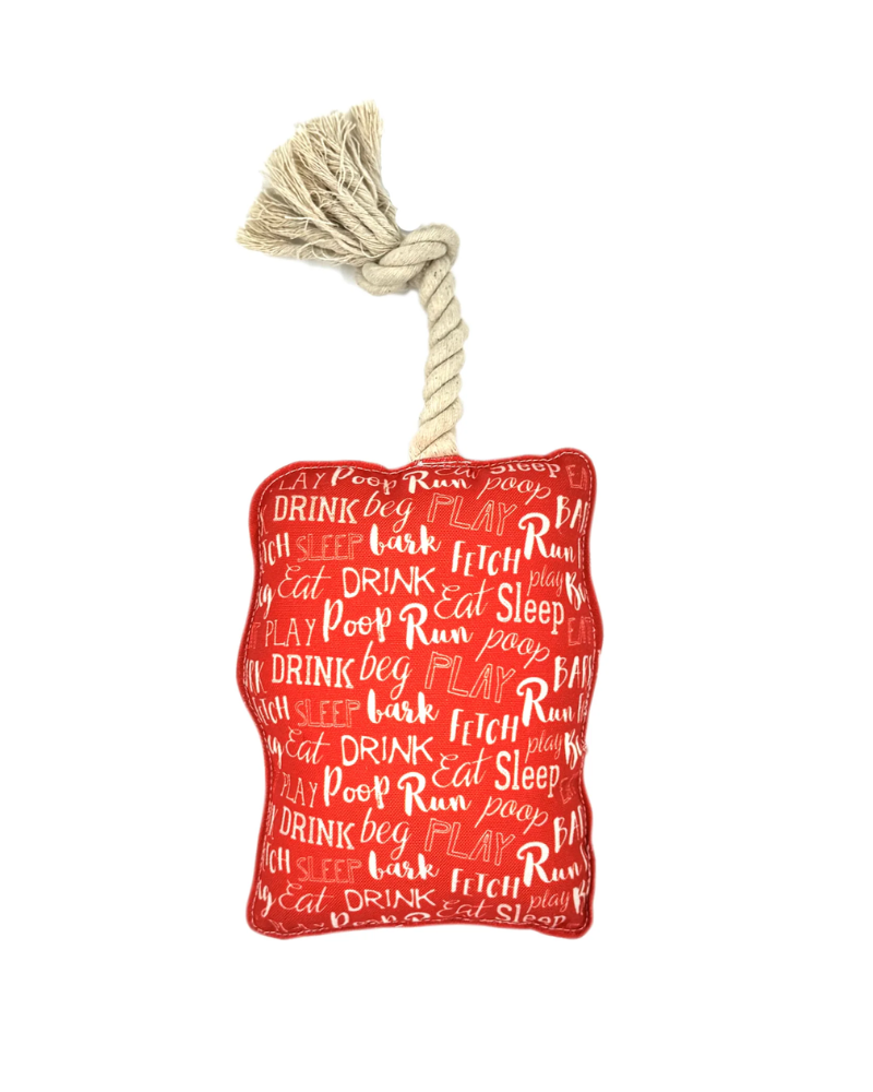 Sardines Tin Pet Toy Rope By Speckle And Spot