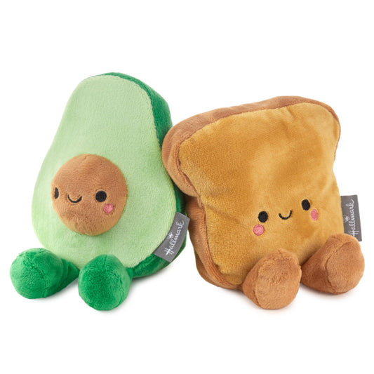 Avocado & Toast Magnetic Plush Toy Pair