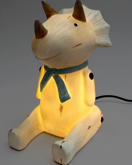 Wood Effect Dinosaur Light