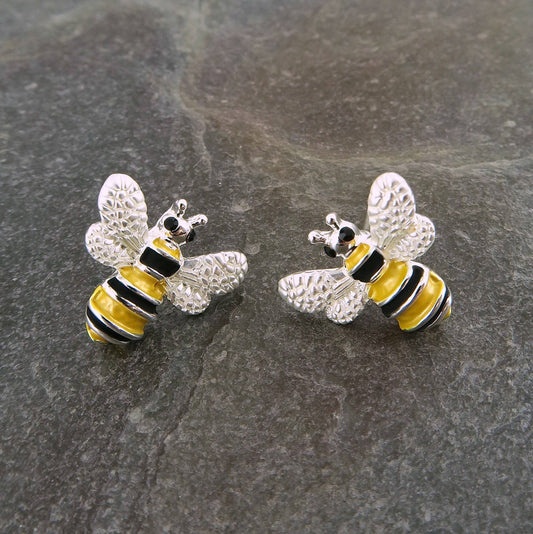 Bee Post Animal Earrings