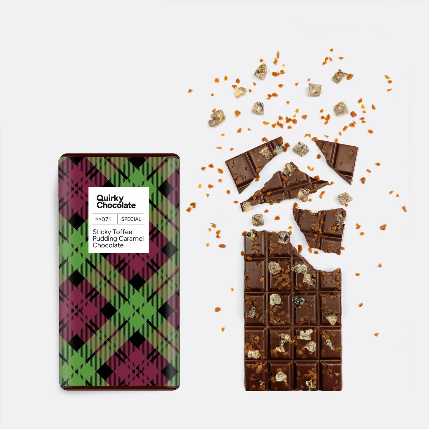 Tartan Sticky Toffee Pudding Chocolate