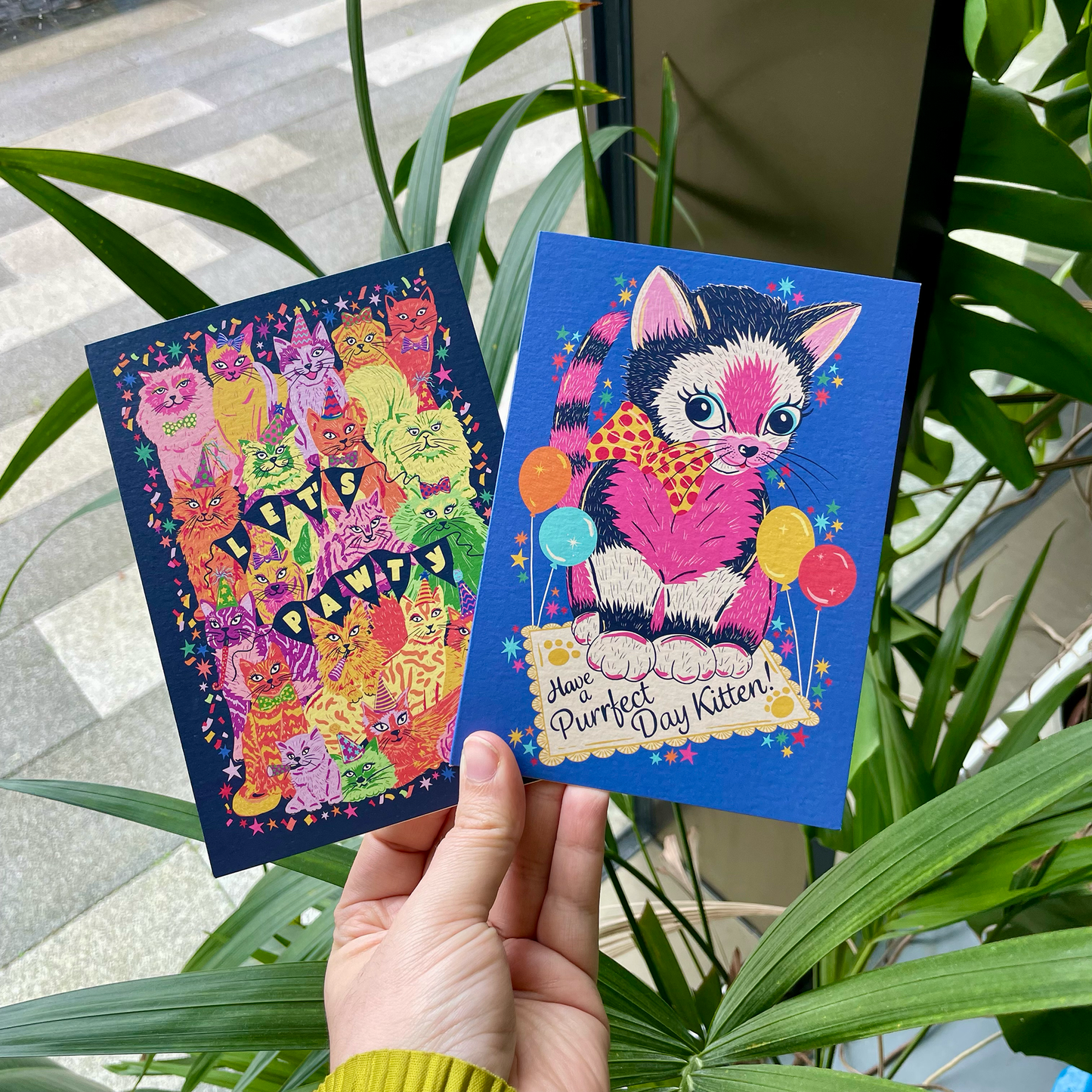 Purrfect Kitten Birthday Card