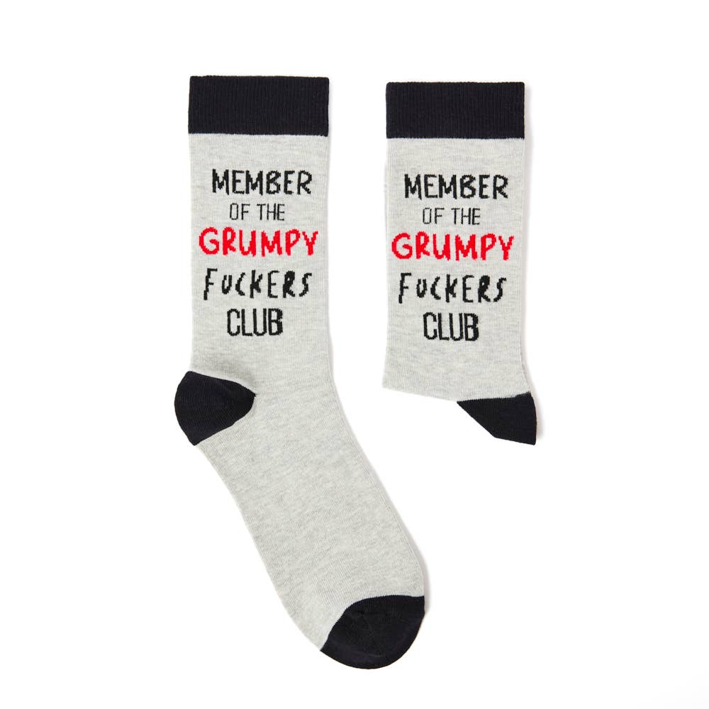 Member Of The Grumpy Fuckers Club Unisex Socks