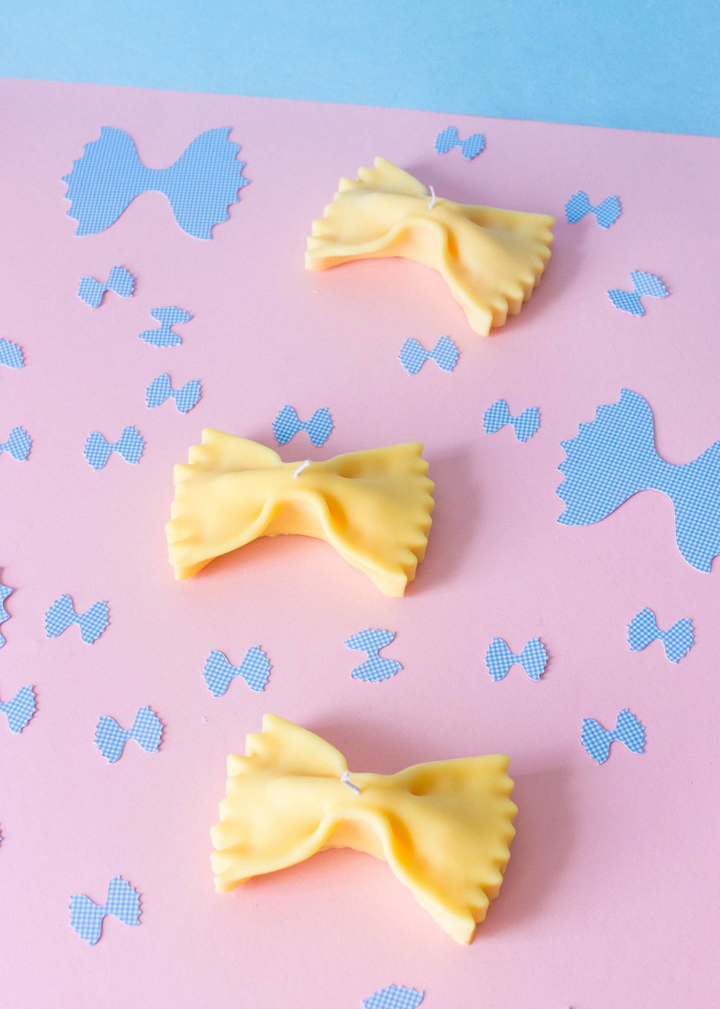 Farfalle Pasta Candle