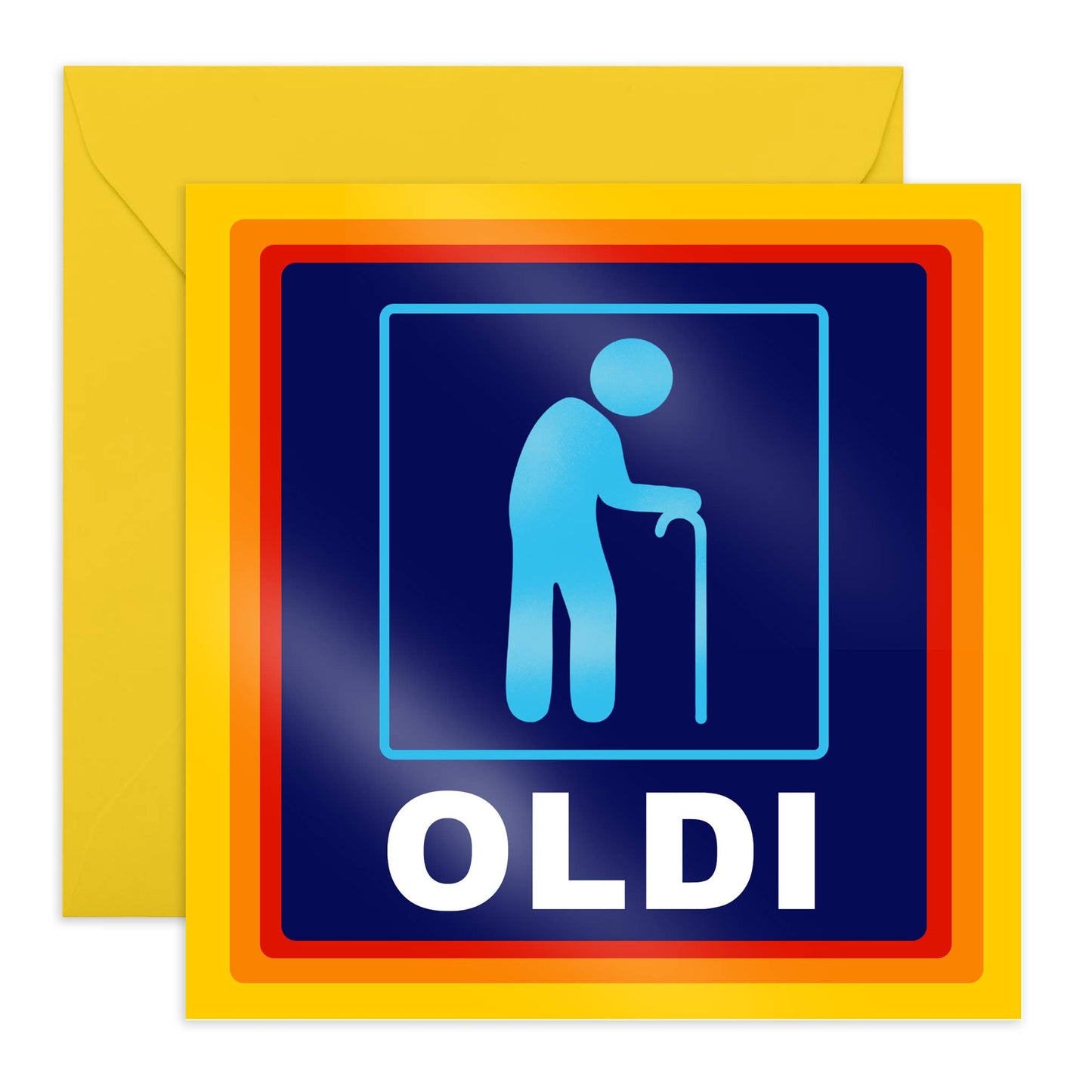 OLDI Funny Birthday Card