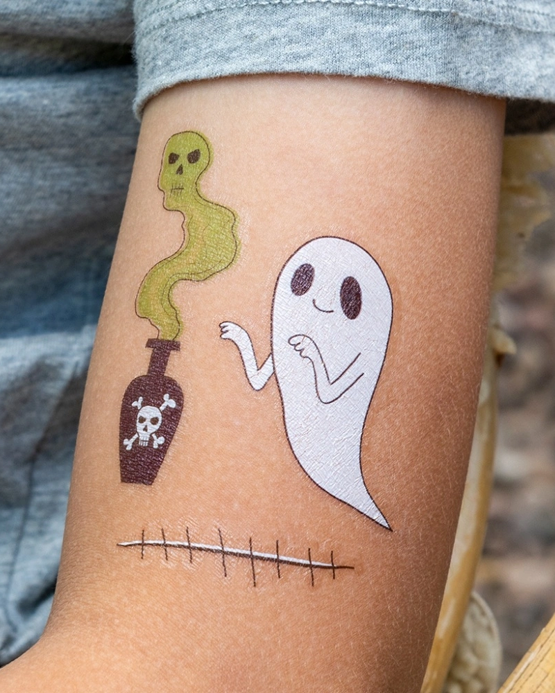 Scary Temporary Tattoos