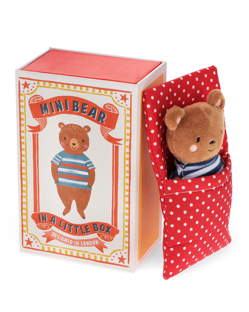 Teddy Bear In A Box Toy
