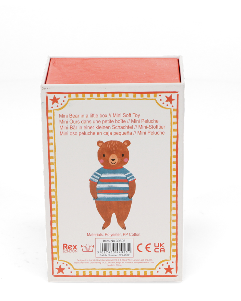Teddy Bear In A Box Toy