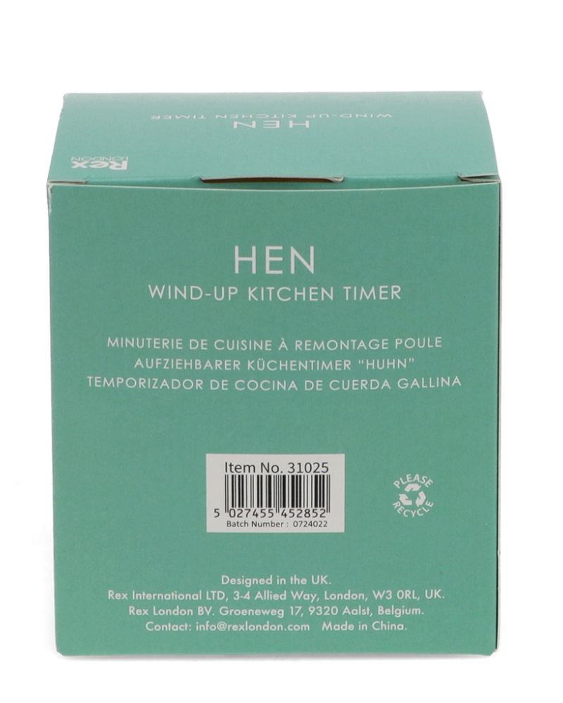 Wind Up Chicken Kitchen Timer