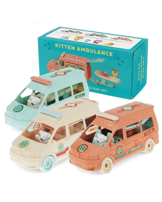 Kitten Ambulance Little World Playset