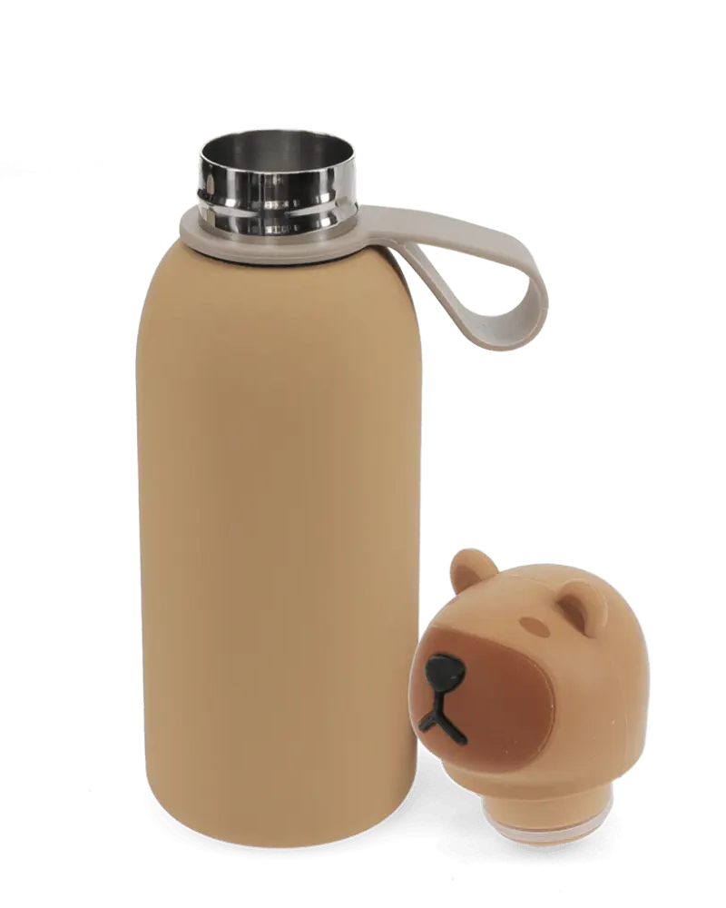 Children's Capybara Water Bottle 350ml
