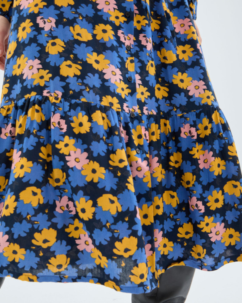 Blue Daisy Dress by Compania Fantastica