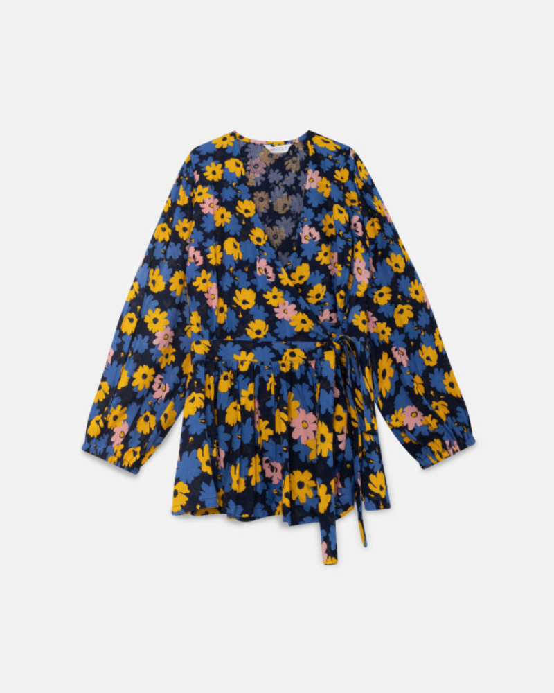 Blue Daisy Top by Compania Fantastica