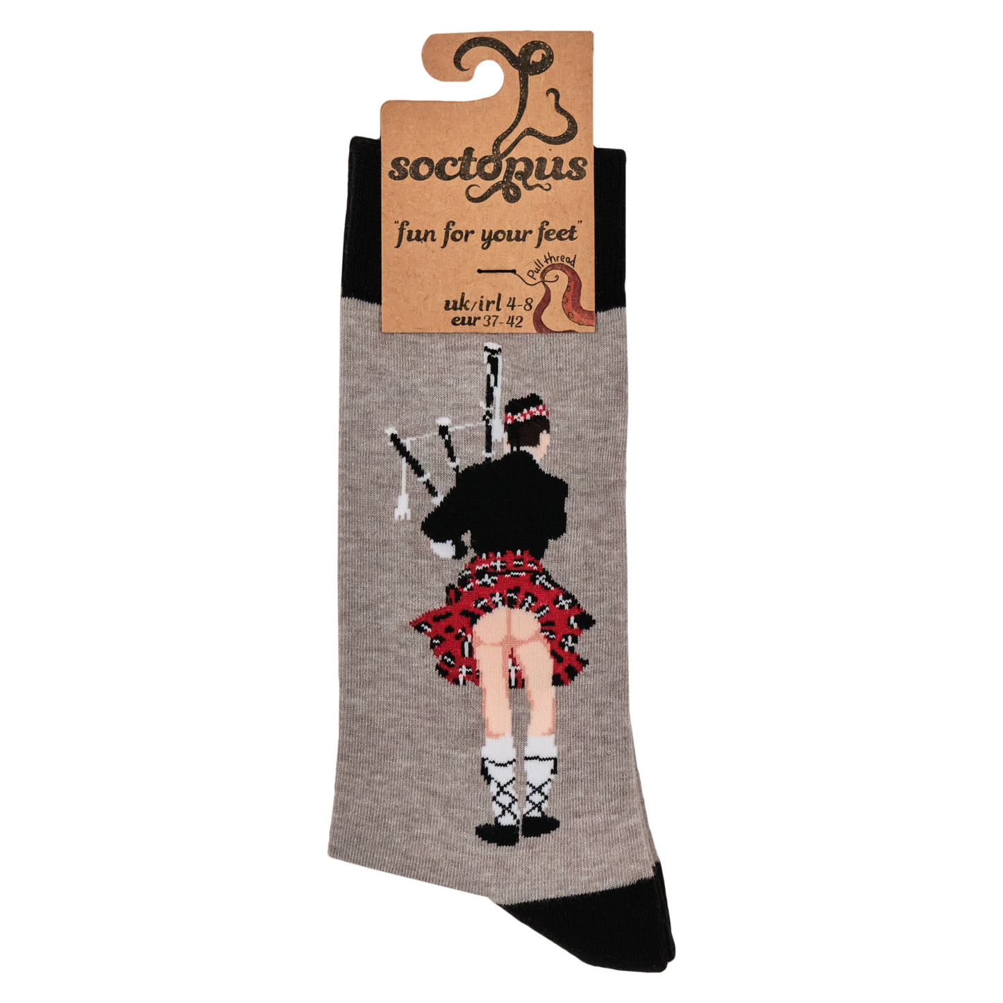 Scottish Kilt Bum Unisex Socks
