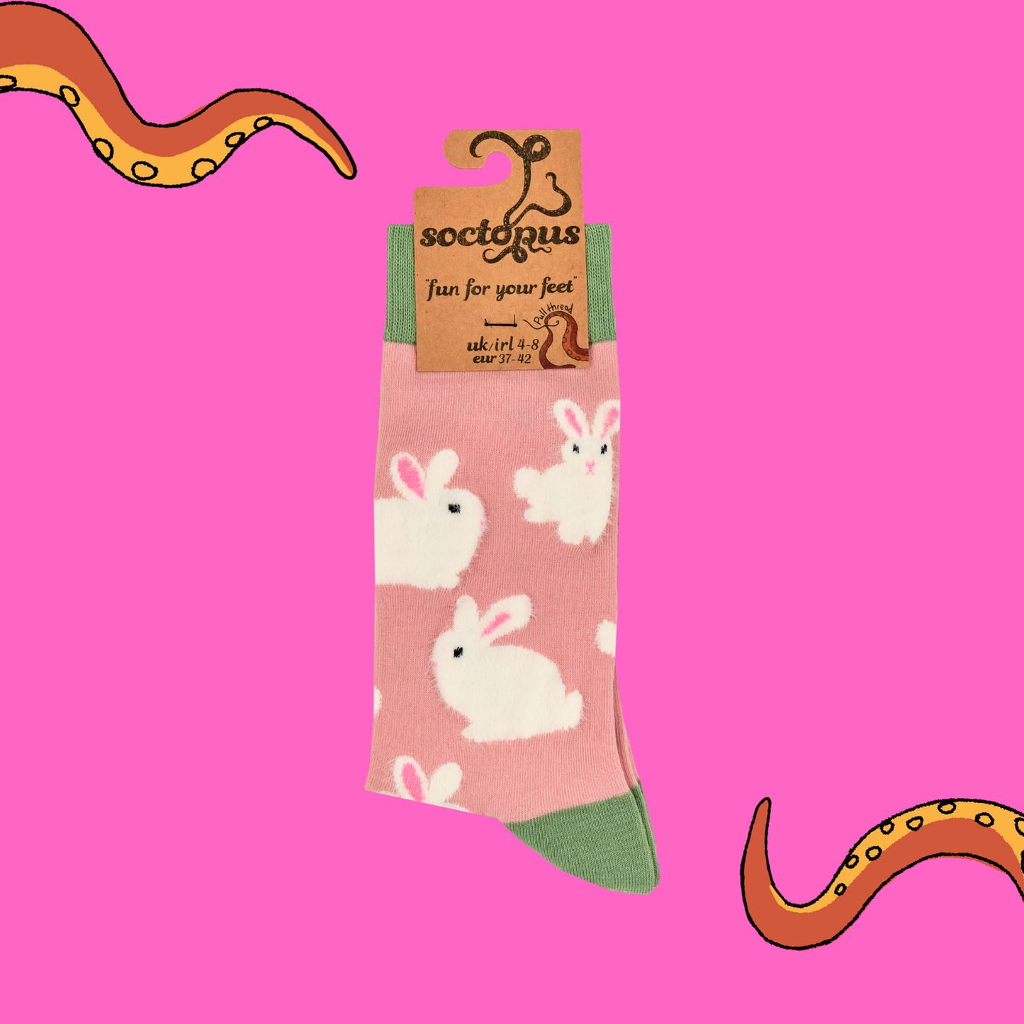 Fluffy Bunnies Socks