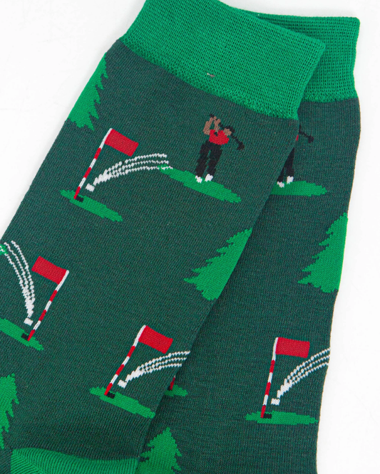 Golfer On The Green Unisex Socks
