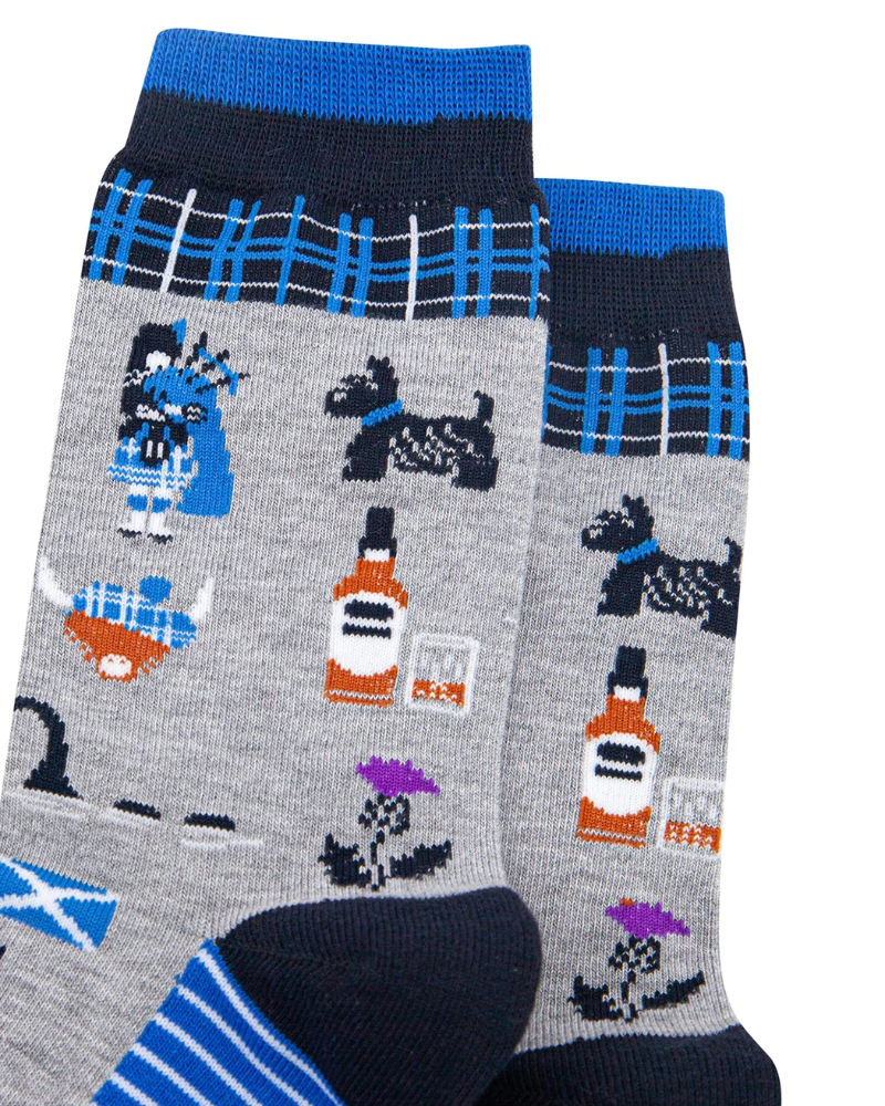 Scottish Landmarks Unisex Crew Socks