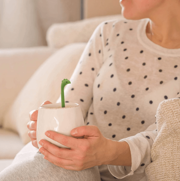 Baby Nessie Dinosaur Tea Infuser Green