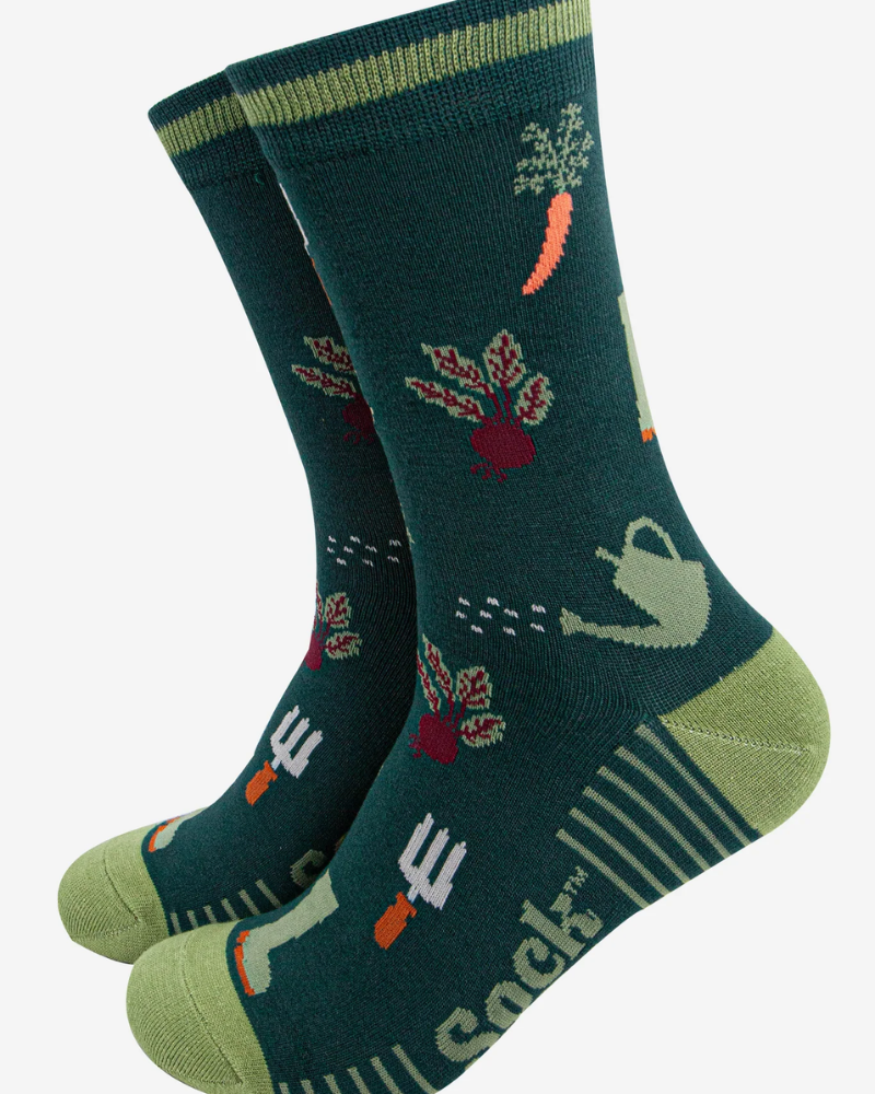 Woodland Gardener Men's Crew Socks