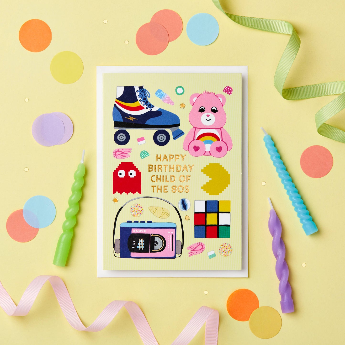 Child of the 80s Birthday Card