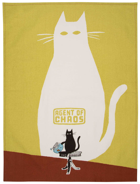 Agent Of Chaos Kitchen Dish Towel