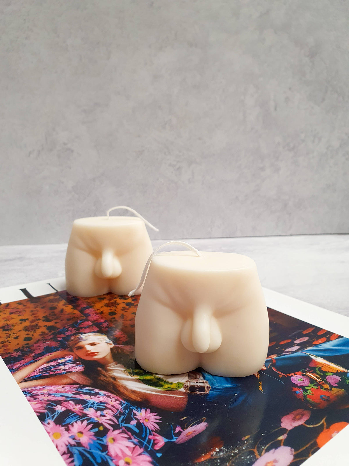 Male Butt And Willy Soy Candle