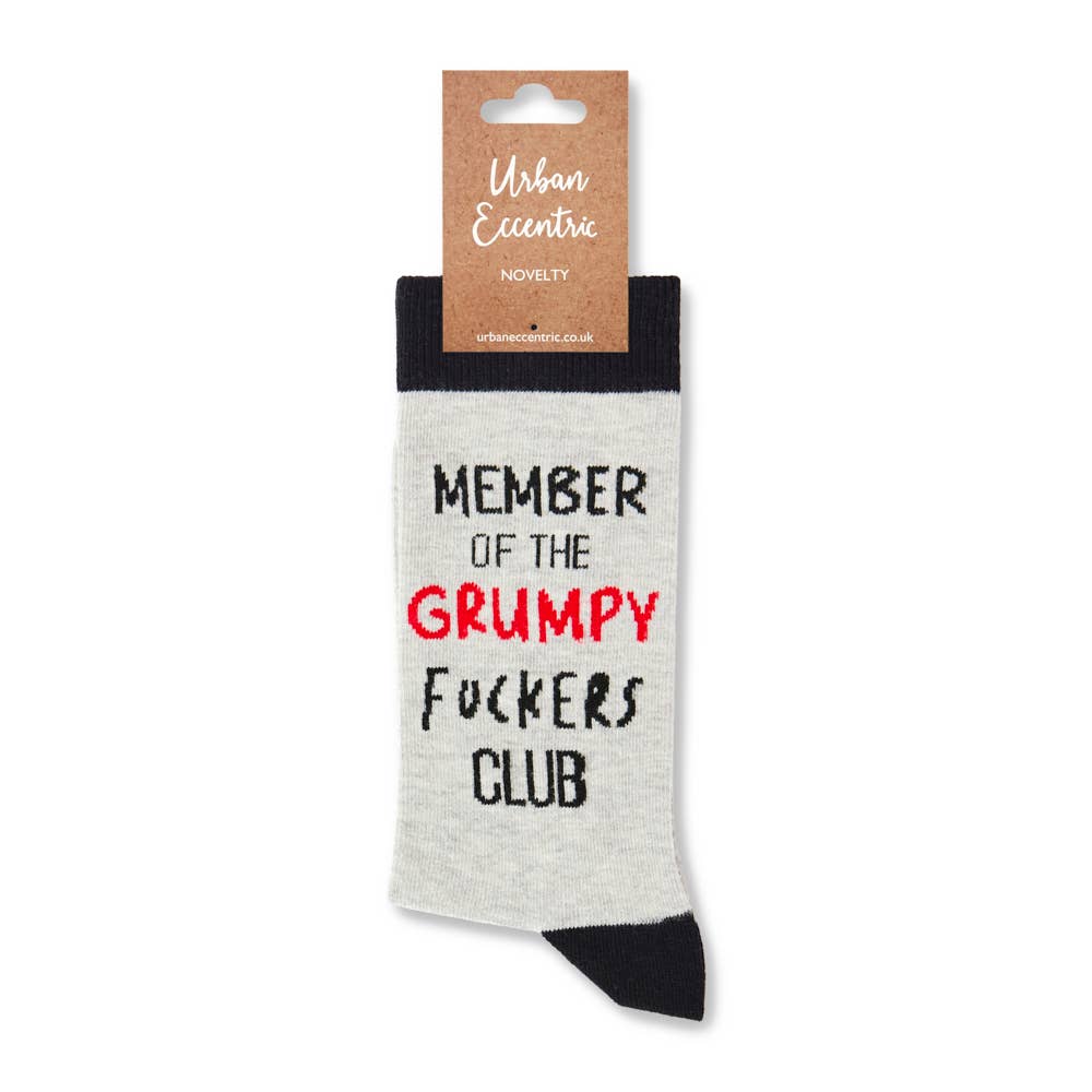 Member Of The Grumpy Fuckers Club Unisex Socks