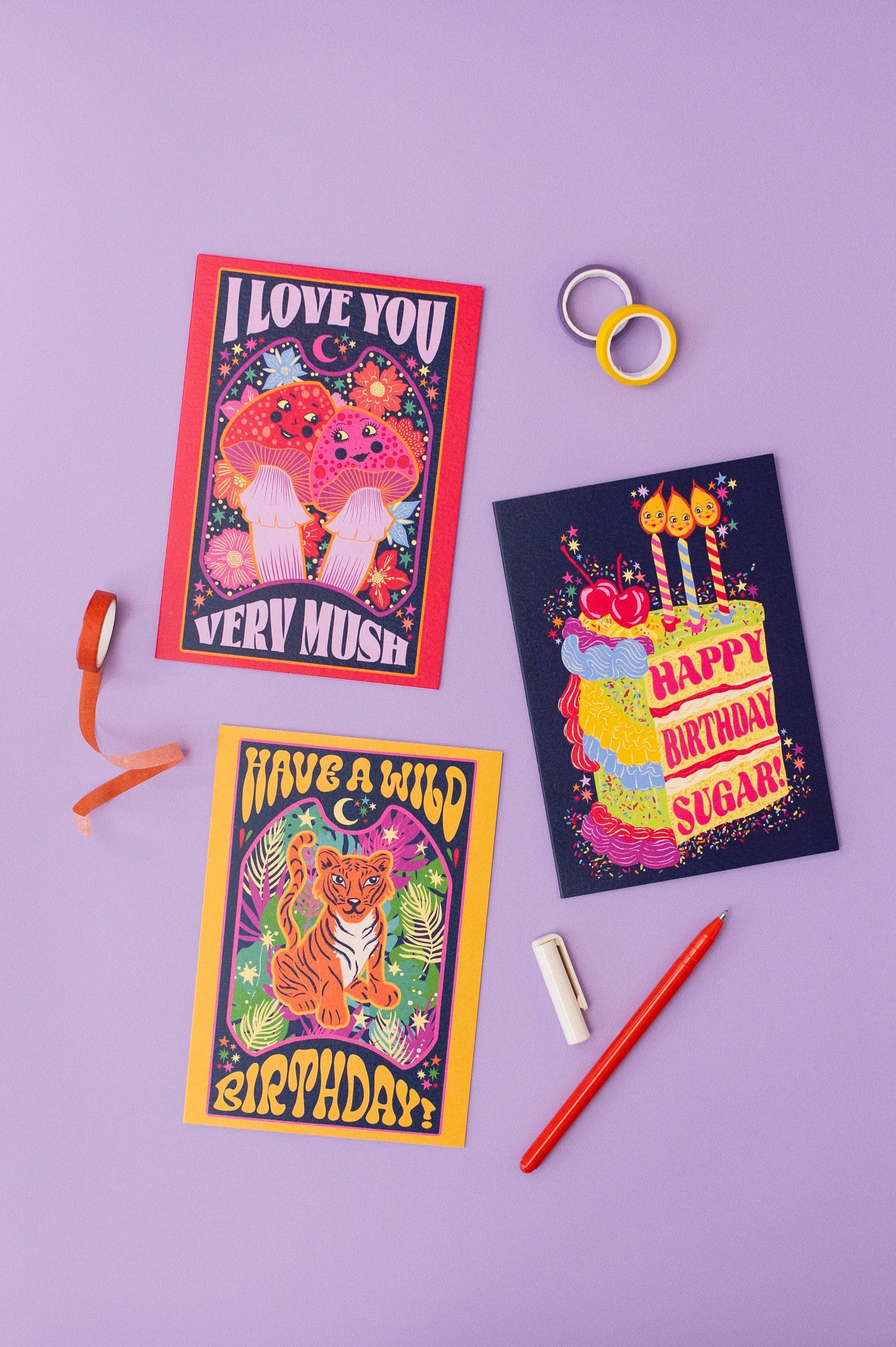 I Love You Very Mush Card