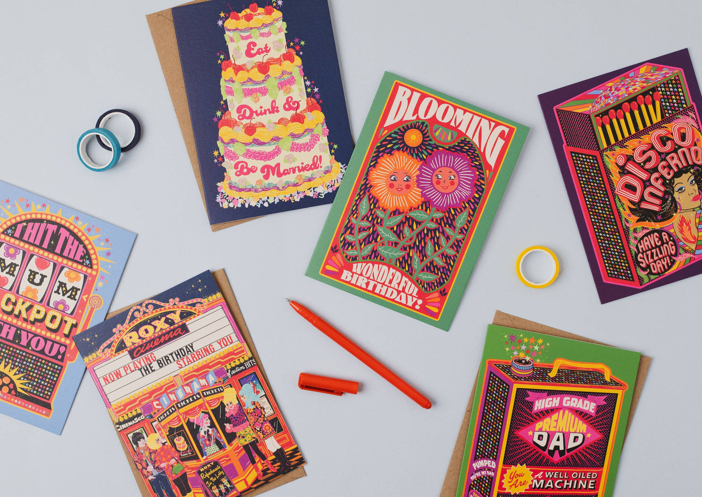 Eat, Drink And Be Married Greeting Card