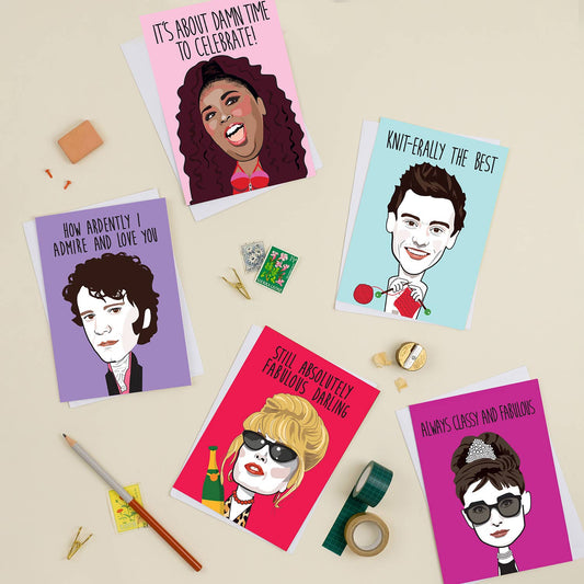 Always Classy Audrey Hepburn Greeting Card