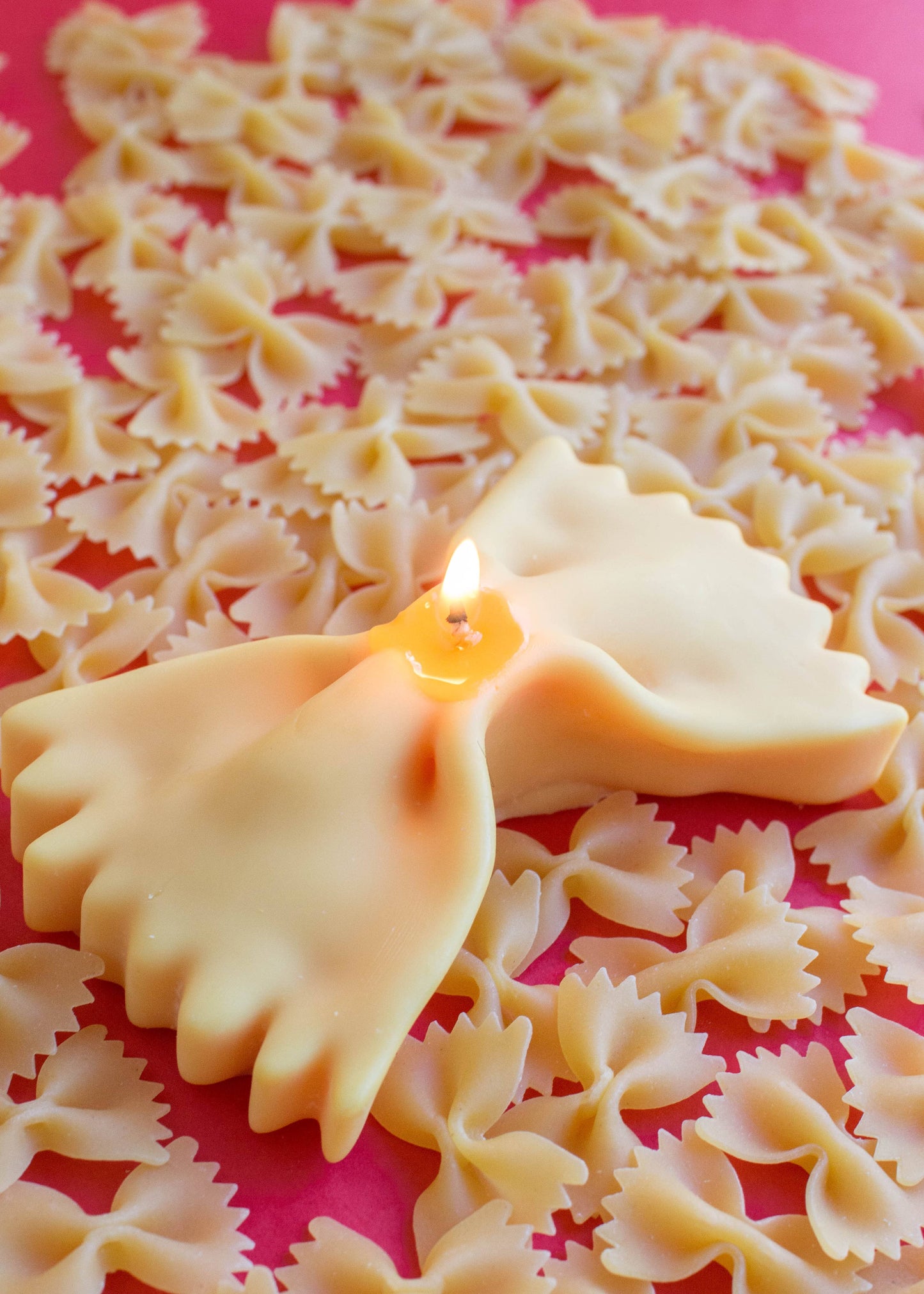 Farfalle Pasta Candle