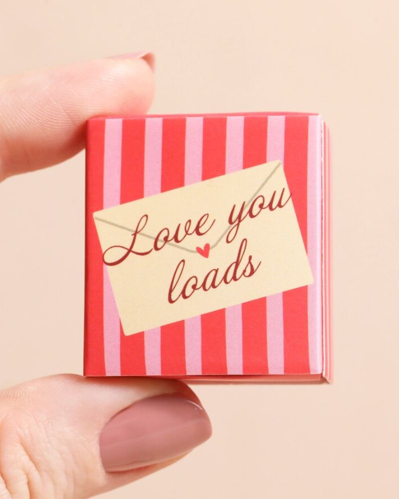 Love You Tiny Ceramic Token In Matchbox
