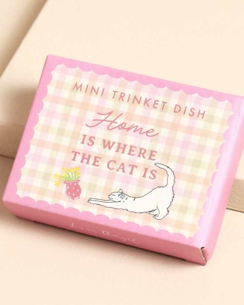 Home is Where the Cat is Trinket Dish