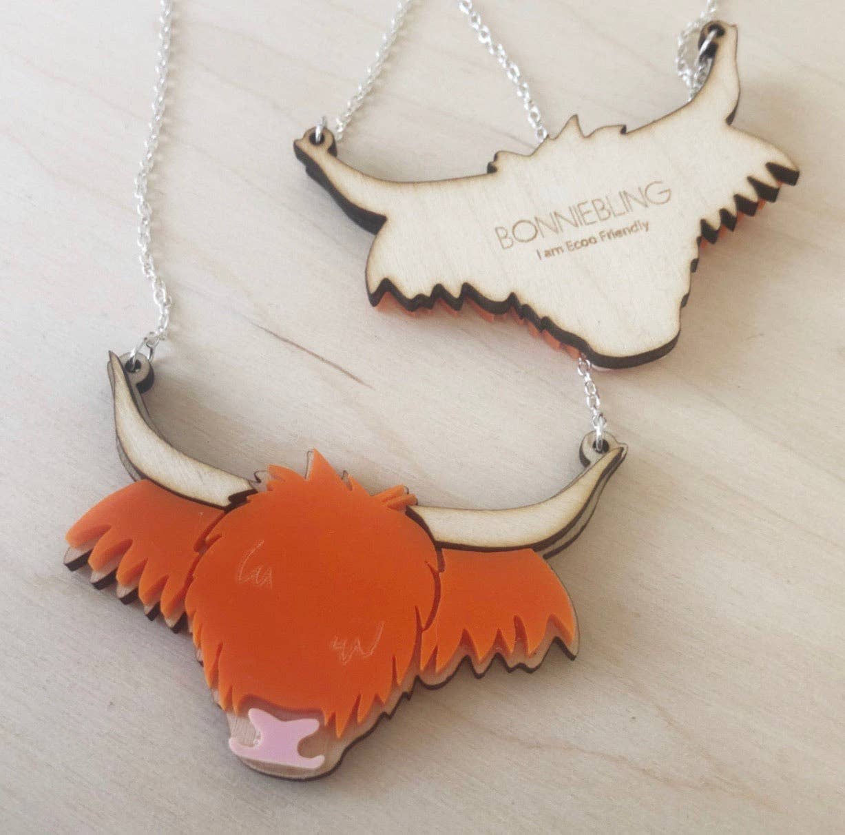 Wee Highland Cow Necklace