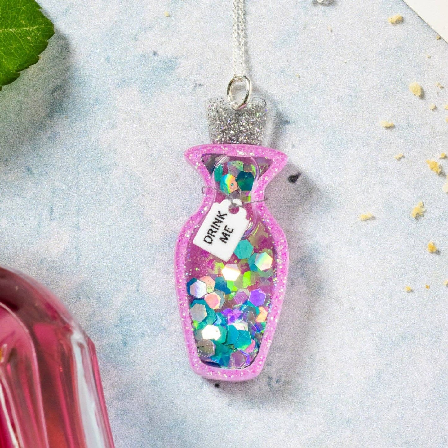 Drink Me Necklace
