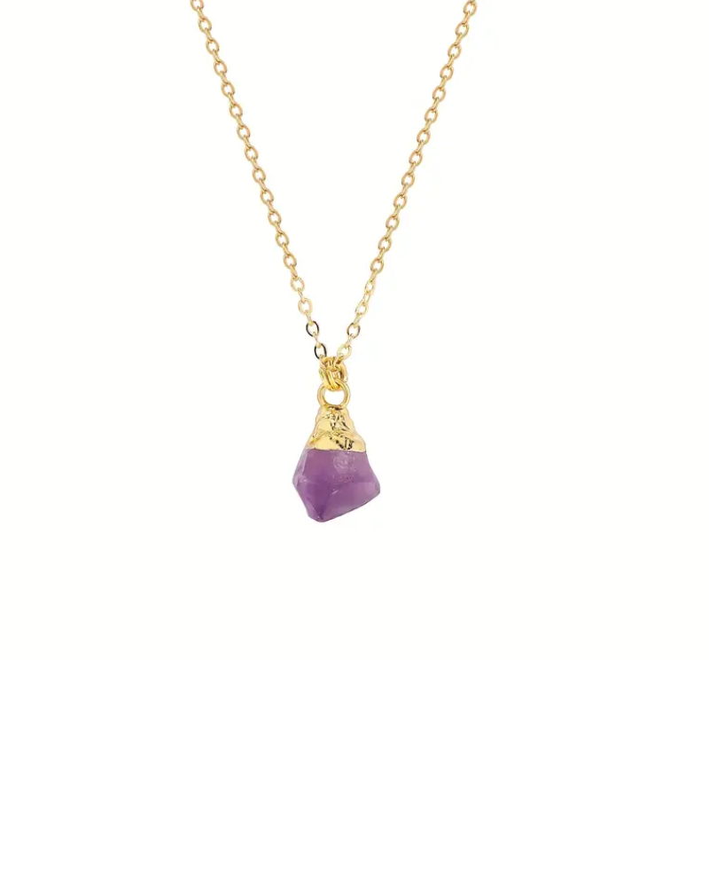Natural Raw Gemstone Necklaces Assorted