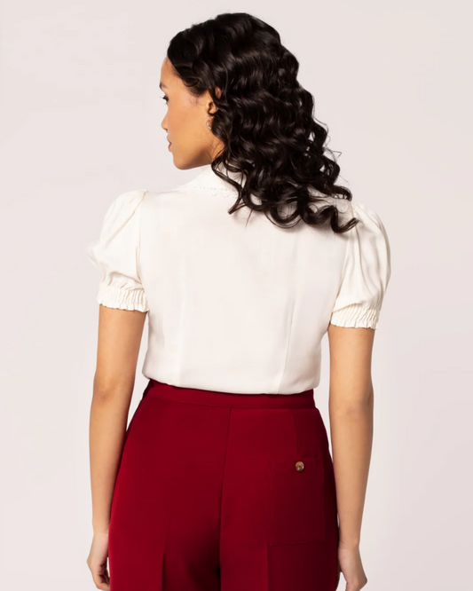 Basil Woodland Fox Blouse