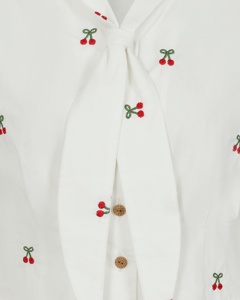 Retro Cherry Vibes Blouse
