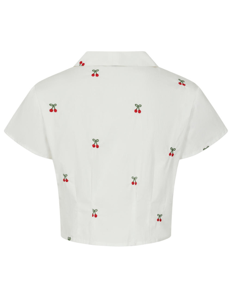 Retro Cherry Vibes Blouse