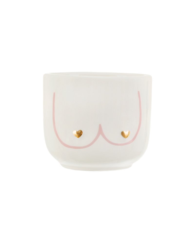 Boobies Girl Power Mini Planter