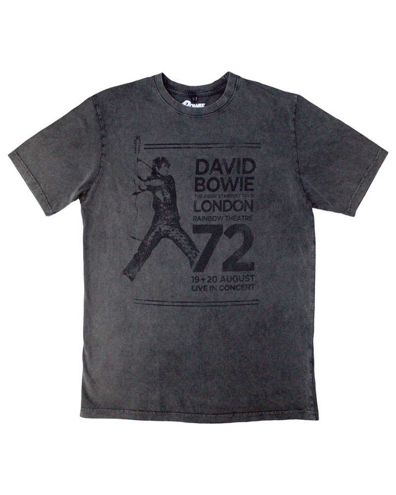 David Bowie Rainbow Theatre Wash Unisex T-Shirt
