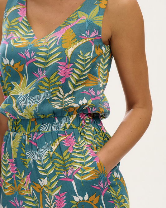 Carly Tropical Paradise Jumpsuit Sugarhill Brighton
