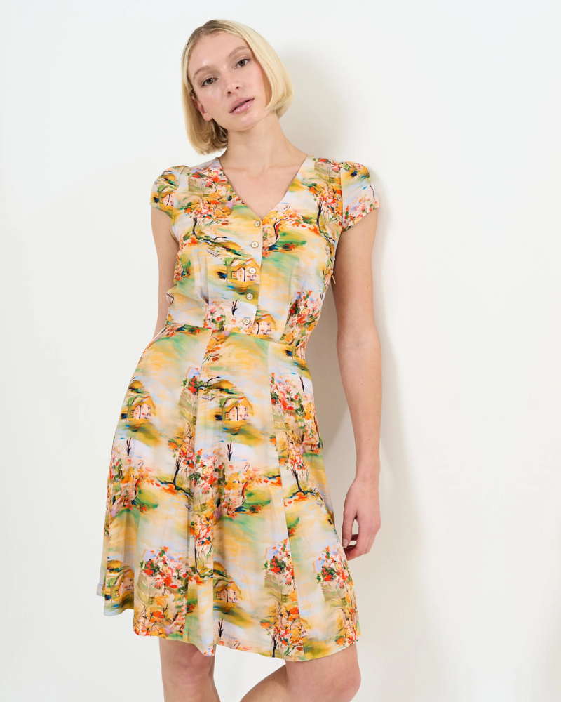 Cathleen Mini Orient Landscape by Louche London