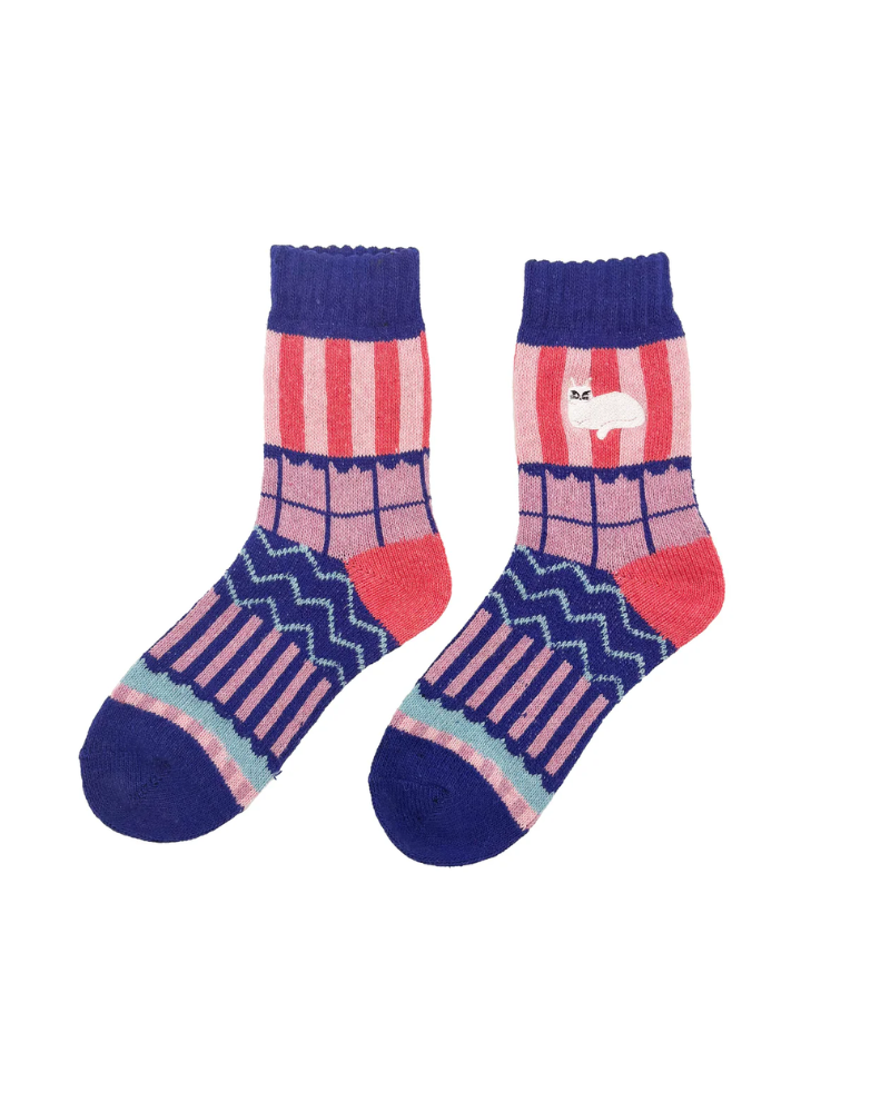 Cat Nip Fair Isle Socks