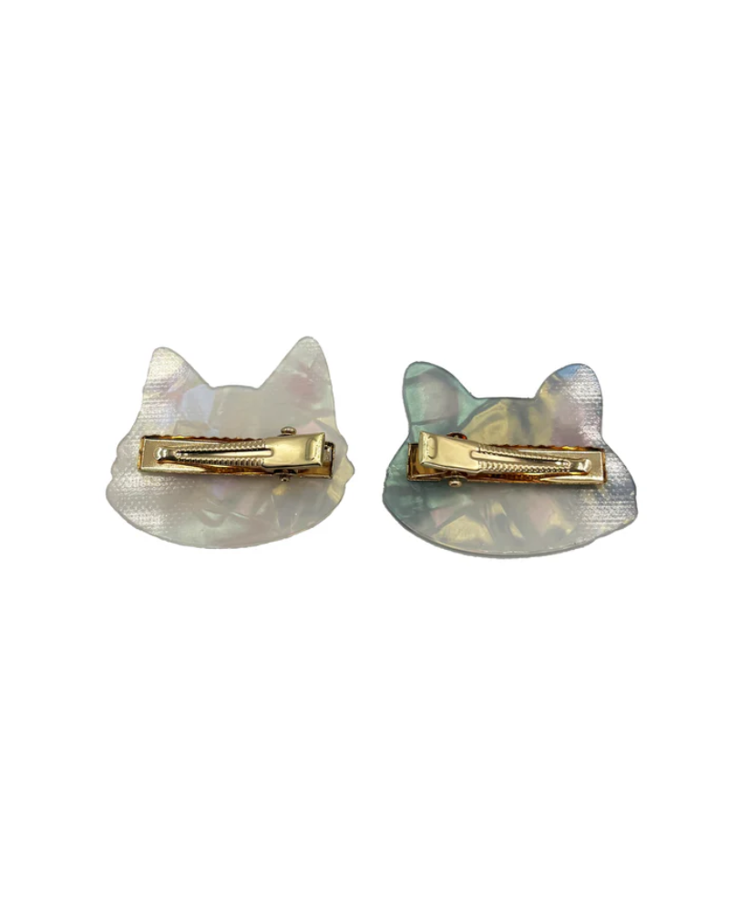 Catnip Cat Hair Clips Set of 2