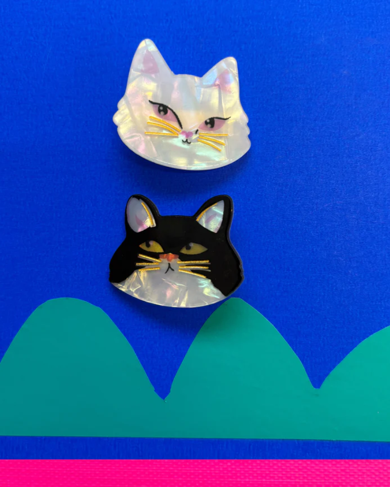 Catnip Cat Hair Clips Set of 2