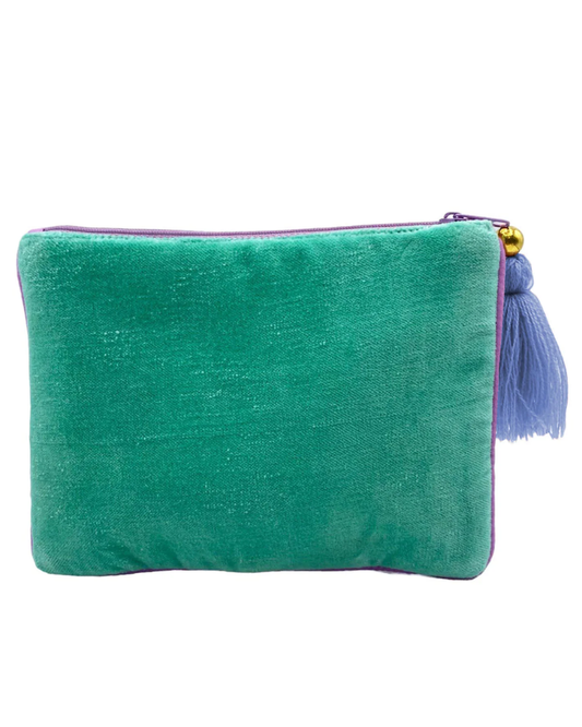 Catnip Cats Before Twats Tassel Zip Purse