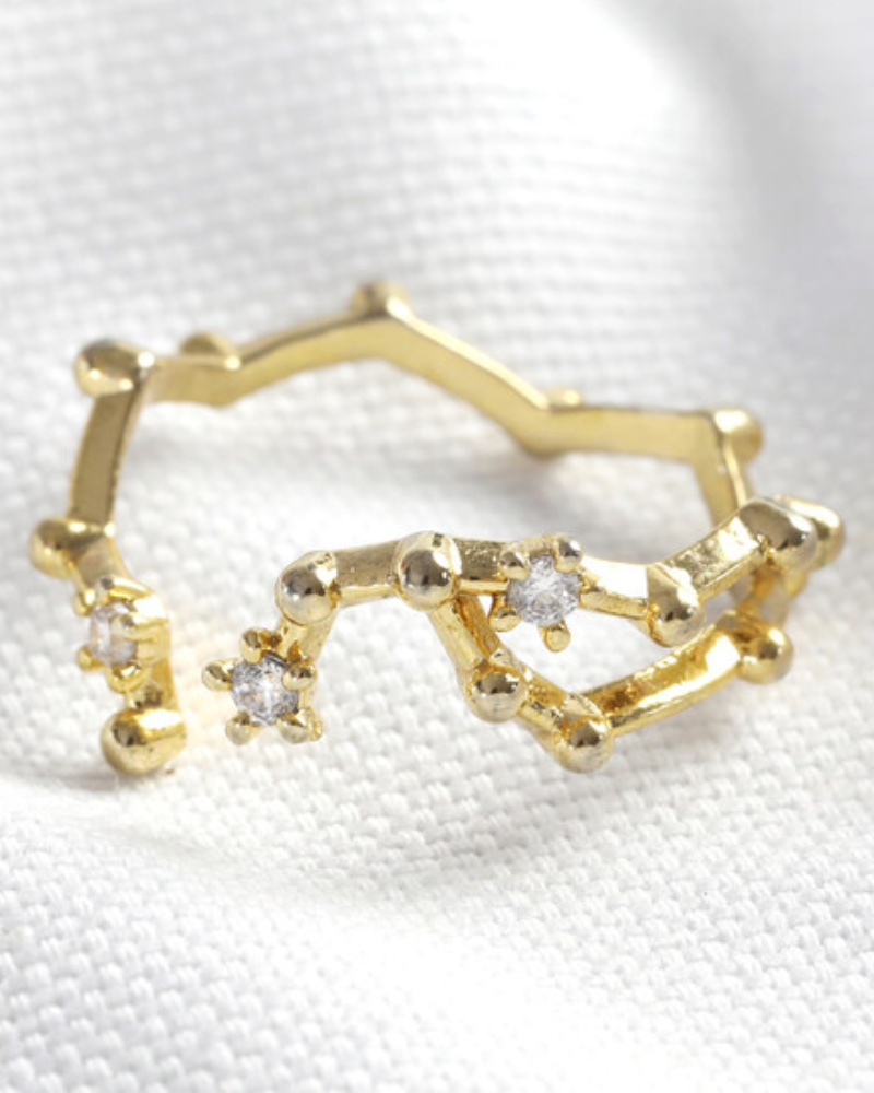 Constellation Adjustable Ring 18K Gold